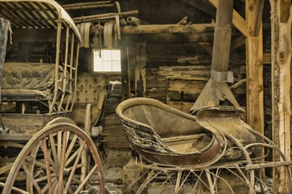 Picture of MONTANA, VIRGINIA CITY ANTIQUE SLEIGH AND BUGGY