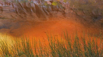 Picture of UTAH, GLEN CANYON NRA REFLECTION IN POOL CANYON