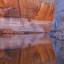 Picture of UTAH, GLEN CANYON ABSTRACT REFLECTION SANDSTONE