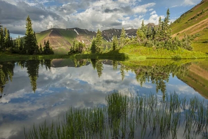 Picture of COLORADO PARADISE DIVIDE AND POND REFLECTION