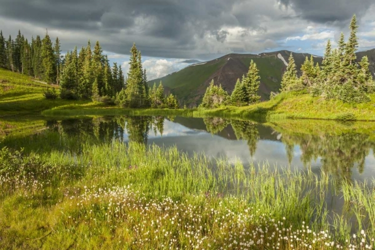 Picture of COLORADO PARADISE DIVIDE AND POND REFLECTION
