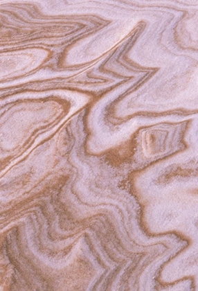 Picture of MI, ABSTRACT JAGGED PATTERN MIX OF SAND AND SNOW