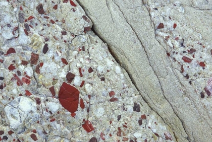 Picture of MI, DRUMMOND ISLAND, CLOSE UP OF PATTERNS IN ROCK