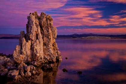 Picture of CALIFORNIA, MONO LAKE SUNRISE ON TUFA FORMATIONS