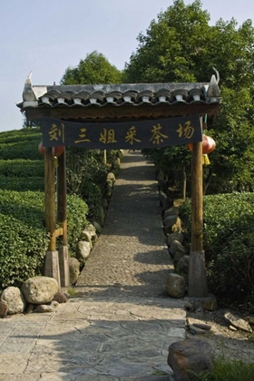 Picture of CHINA, LONG JI COVERED ENTRANCE TO A GARDEN PARK
