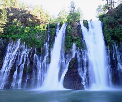 Picture of CALIFORNIA, MCARTHUR-BURNEY FALLS, BURNEY FALLS