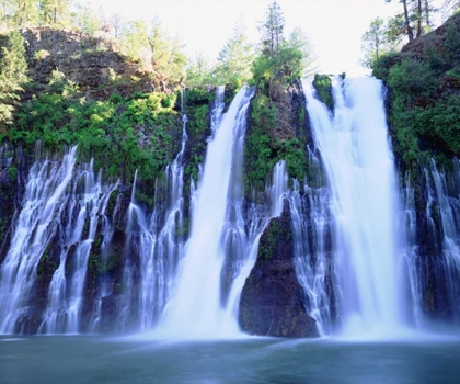 Picture of CALIFORNIA, MCARTHUR-BURNEY FALLS, BURNEY FALLS