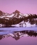 Picture of CALIFORNIA, SIERRA NEVADA, SKELTON LAKE AT DUSK