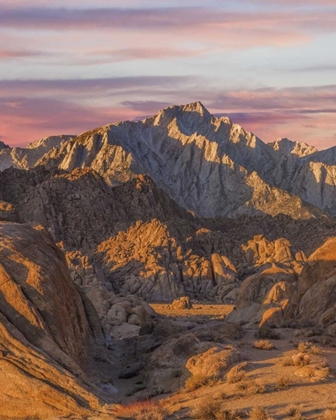 Picture of CALIFORNIA LONE PINE PEAK FROM ALABAMA HILLS