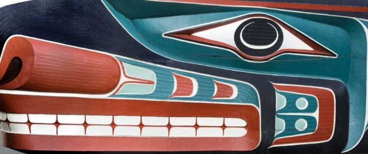 Picture of WASHINGTON, JAMESTOWN COMPOSITE OF TOTEM ART