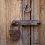 Picture of MEXICO DETAIL OF A DOOR WITH ANTIQUE PADLOCK