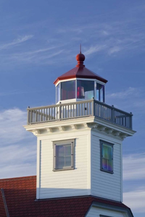 Picture of WA, SAN JUANS TOP OF PATOS ISLAND LIGHTHOUSE