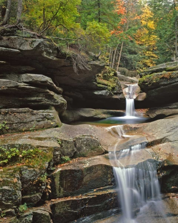 Picture of NEW HAMPSHIRE, WHITE MOUNTAINS NF SABBADY FALLS