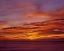 Picture of OR, CAPE PERPETUA, SUNSET OVER THE PACIFIC OCEAN