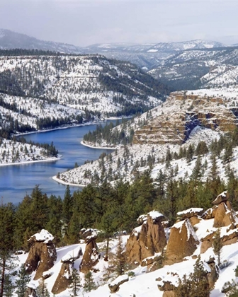 Picture of OR, JEFFERSON CO, SCENIC OF THE BALANCING ROCKS