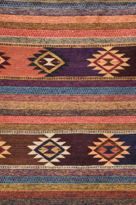 Picture of NEW MEXICO, MADRID DETAIL IN COLORFUL WOVEN RUG