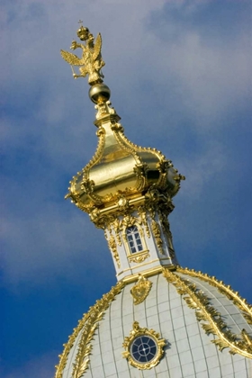 Picture of RUSSIA, ST PETERSBURG PETERHOF PALACE INTERIOR