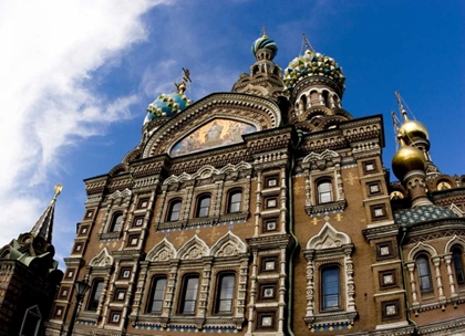 Picture of RUSSIA CHURCH OF THE SAVIOR ON THE SPILLED BLOOD