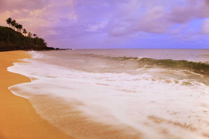 Picture of USA, HAWAII, KAUAI MORNING ON SECRET BEACH