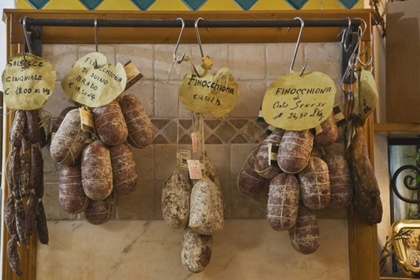 Picture of ITALY, TUSCANY, PIENZA ASSORTMENT OF MEATS