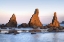 Picture of JAPAN, WAKAGAMA HASHIGUIIWA ROCKS AT SUNSET
