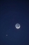 Picture of CALIFORNIA MOON, VENUS AND PLUTO IN THE SKY