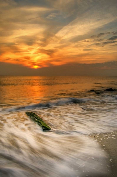 Picture of NEW JERSEY, CAPE MAY SCENIC ON CAPE MAY BEACH