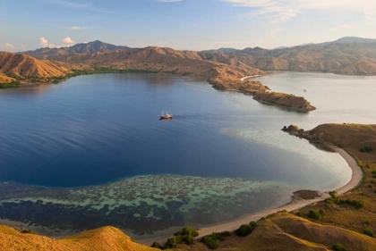 Picture of SCHOONER IN HARBOR, KOMODO NP, INDONESIA