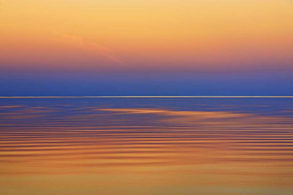 Picture of CANADA, MATLOCK LAKE WINNIPEG AFTER A SUNSET