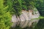 Picture of CANADA, KILLARNEY GRANITE REFLECTED IN WATER