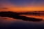 Picture of CANADA, MANITOBA GOD RAYS OVER LAKE WINNIPEG