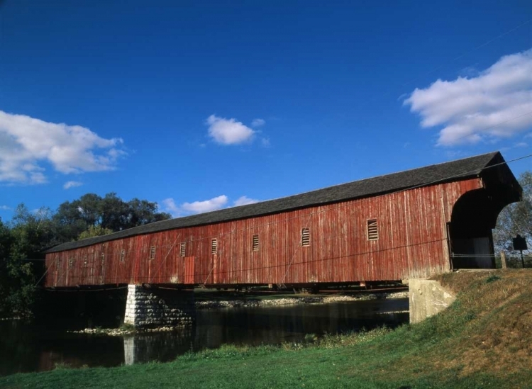 Picture of CANADA, MONTROSE, WEST MONTROSE COVERED BRIDGE