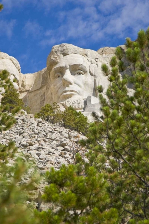 Picture of SD, PRESIDENT ABRAHAM LINCOLN AT MOUNT RUSHMORE