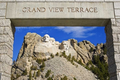 Picture of SD, MOUNT RUSHMORE FRAMED BY GRAND VIEW TERRACE