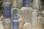 Picture of IDAHO, IDAHO CITY DUSTY BOTTLES IN WINDOW