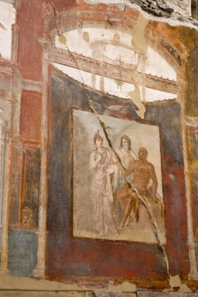 Picture of ITALY, CAMPANIA FRESCO IN THE HALL OF AUGUSTALS