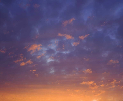 Picture of USA, CALIFORNIA, SAN DIEGO, SUNSET CLOUDS