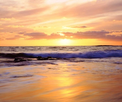 Picture of CALIFORNIA, SAN DIEGO SUNSET CLIFFS BEACH