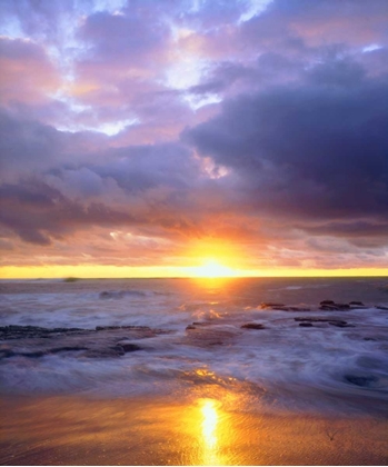 Picture of CALIFORNIA, SAN DIEGO SUNSET CLIFFS BEACH