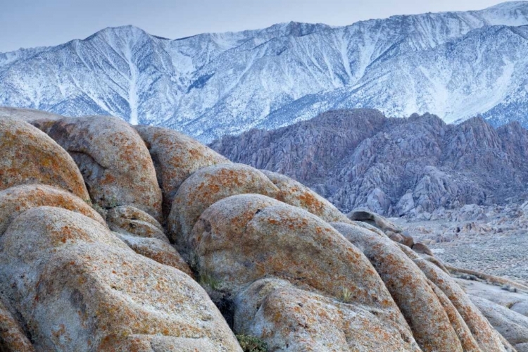 Picture of CALIFORNIA, LONE PINE ALABAMA HILLS AND SIERRAS