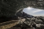 Picture of ICELAND SUNBURST AT ICE CAVE ENTRANCE