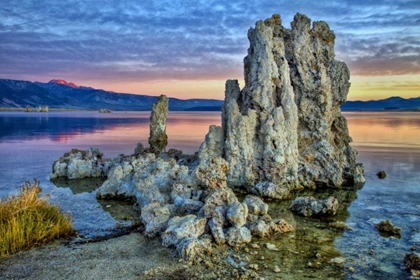 Picture of CALIFORNIA, MONO LAKE SUNRISE ON TUFA FORMATIONS