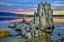 Picture of CALIFORNIA, MONO LAKE SUNRISE ON TUFA FORMATIONS