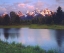 Picture of WY, GRAND TETONS AND THE SNAKE RIVER AT SUNRISE