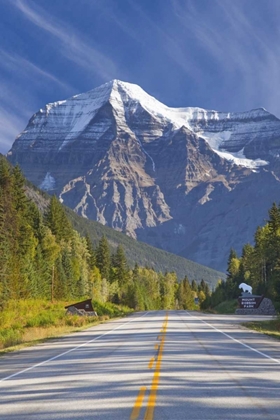 Picture of CANADA, BC, MT ROBSON PP ROAD THROUGH PARK