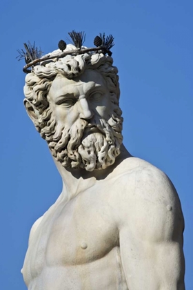 Picture of ITALY, FLORENCE STATUE OF ROMAN GOD NEPTUNE