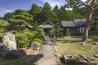 Picture of JAPAN, NARA GROUNDS OF THE SHINGON-IN TEMPLE