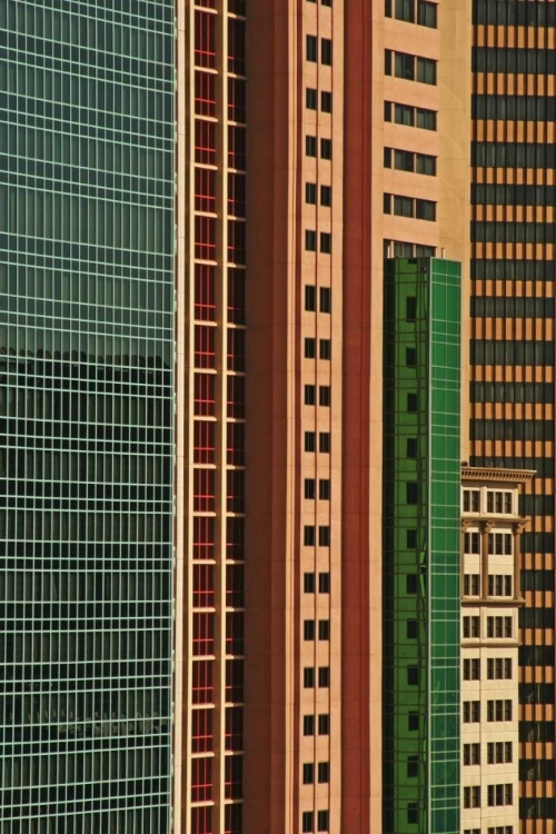 Picture of NEVADA, LAS VEGAS COLORFUL BUILDING EXTERIOR