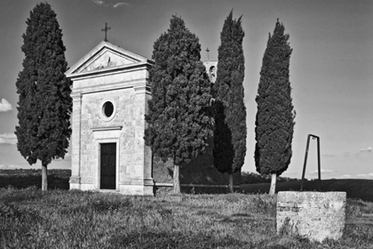 Picture of ITALY, TUSCANY, VAL DORCIA VITALETA CHAPEL 