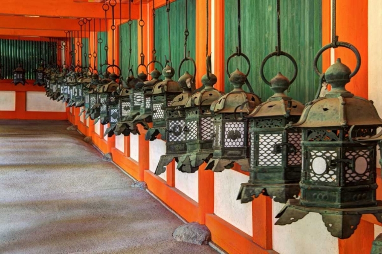 Picture of JAPAN, NARA LANTERNS AT KASUGA TAISHA SHRINE